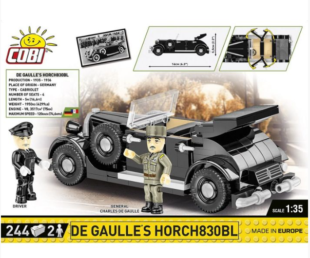 Charles De Gaulle's Horch 830BL