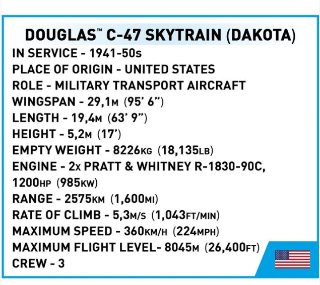 Douglas C-47 Skytrain "Dakota"