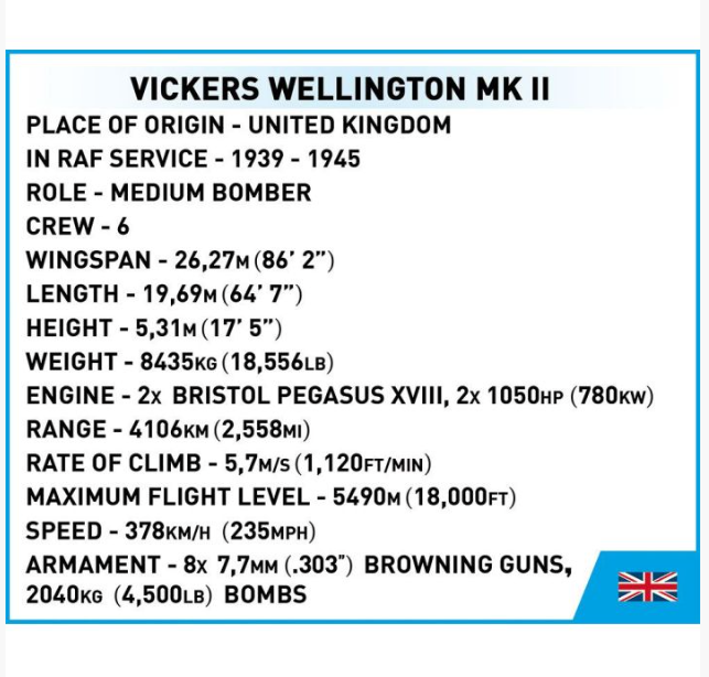 Vickers Wellington Mk II