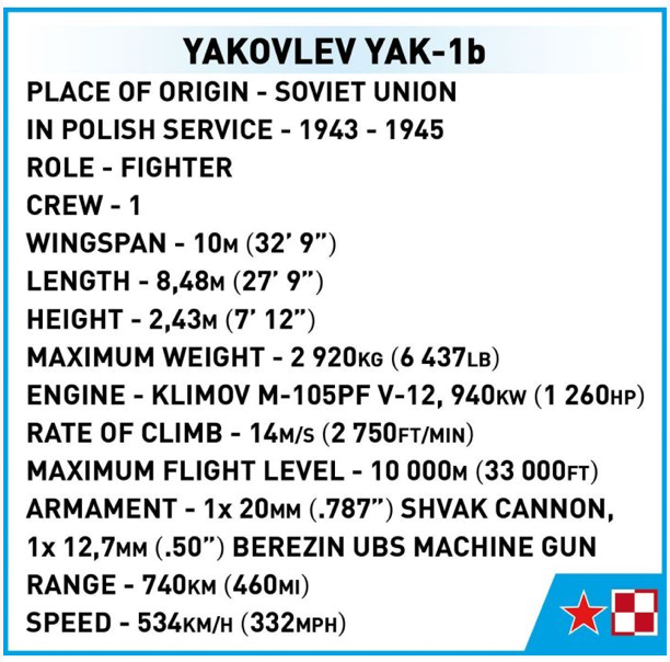 Yakolev Yak-1b