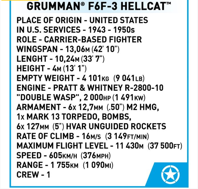 Grumman F6F Hellcat