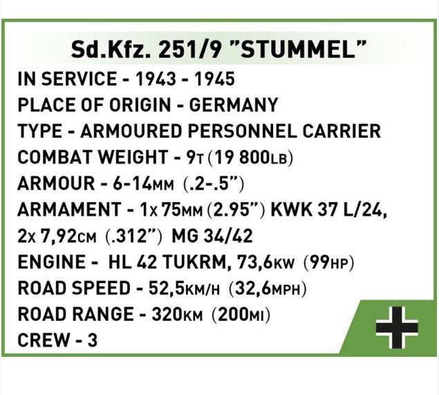 Sd.Kfz. 251/9 Stummel