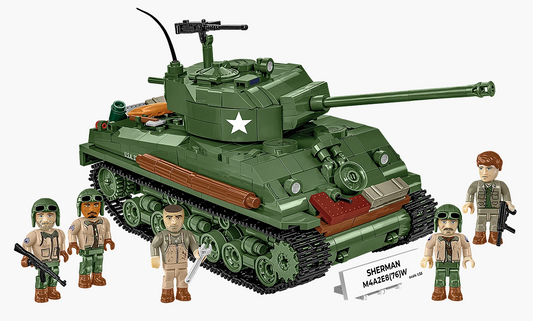 Sherman M4A2E8(76)W (1:35 scale)
