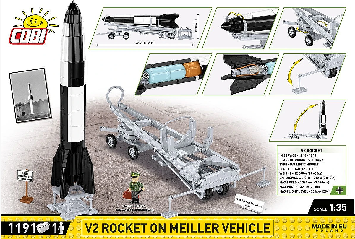V2 Rocket on Meiller Vehicle - Executive Edition