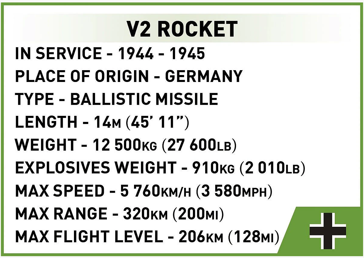V2 Rocket on Meiller Vehicle - Executive Edition