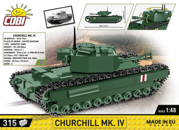 Churchill Mk IV (1:48 scale)
